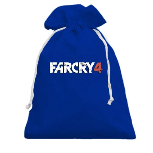 Подарунковий мішечок, Блакитний, Farcry 4 лого