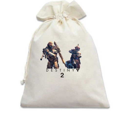 Подарочный мешочек, Белый, Destiny 2