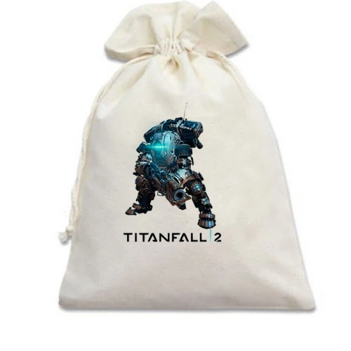 Подарочный мешочек, Белый, Titanfall 2
