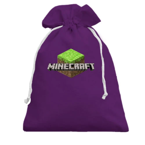 Подарунковий мішечок, Фіолетовий, Minecraft icon