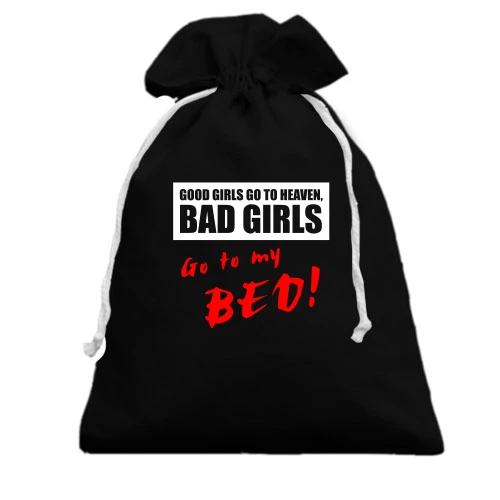 Подарунковий мішечок Good girls go to Haven