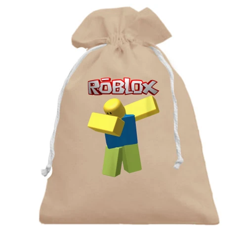 Подарочный мешочек, Белый, Roblox Dab