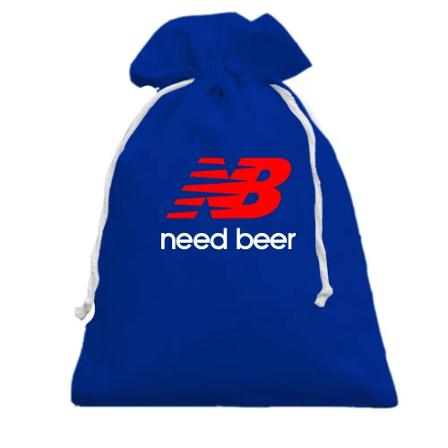 Подарунковий мішечок NB - Need Beer