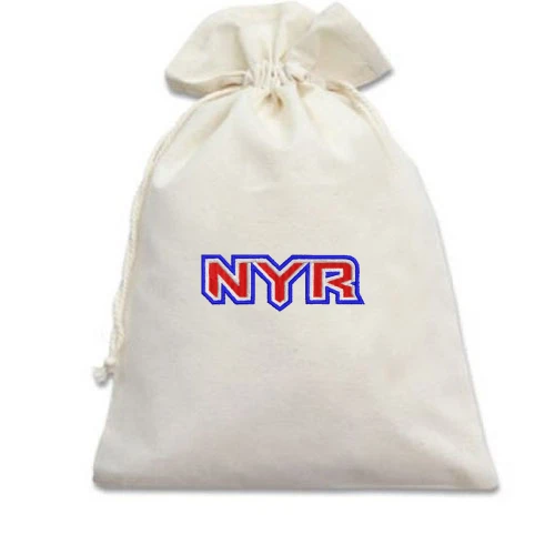 Подарочный мешочек, белый, New York Rangers с вышивкой NYR