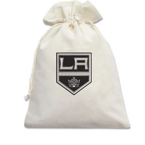 Подарочный мешочек, белый, Los Angeles Kings