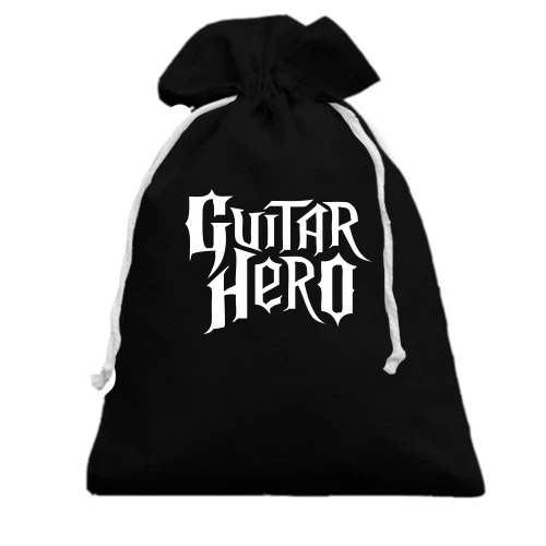 Подарочный мешочек, Черный, Guitar Hero