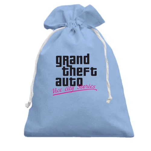 Подарочный мешочек, голубой, GTA Vice City Stories 2