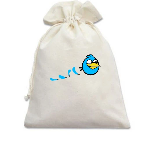 Подарунковий мішечок Blue bird