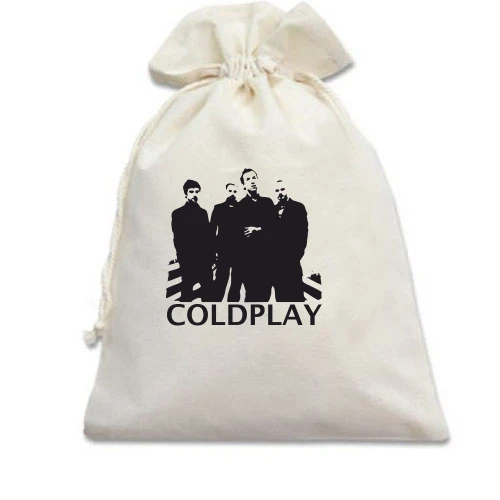 Подарочный мешочек, Белый, Coldplay