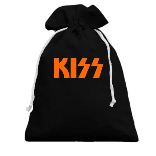 Подарунковий мішечок, Чорний, KISS