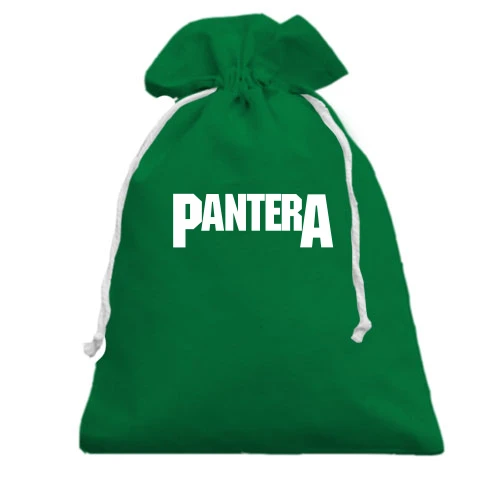 Подарочный мешочек, Черный, Pantera