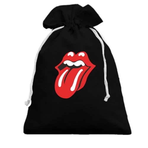 Подарочный мешочек, Черный, Rolling Stones