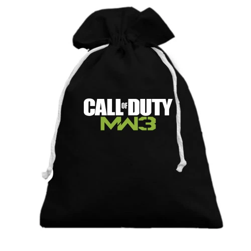 Подарочный мешочек, Черный, Call of Duty MW3