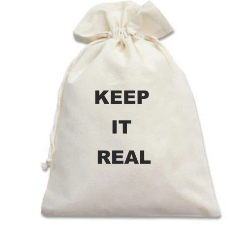 Подарочный мешочек, Голубой, Keep It Real 2