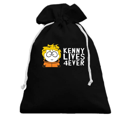 Подарунковий мішечок Kenny lives forever