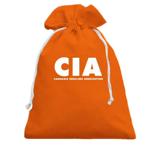 Подарочный мешочек, Оранжевый, CIA