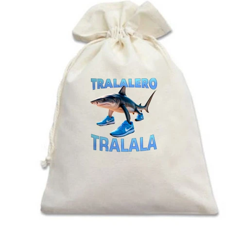 Подарочный мешочек, Белый, Tralaleo Tralala (2)