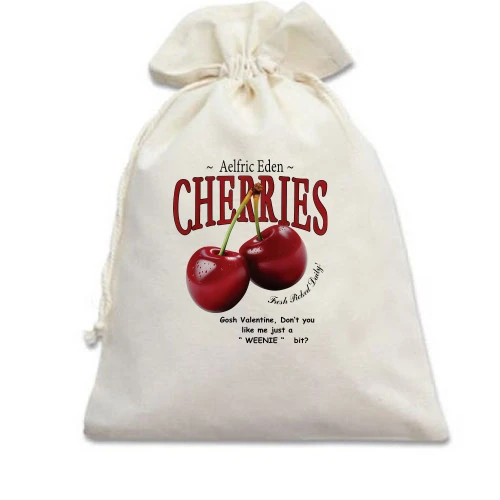 Подарочный мешочек, Белый, Aelfric Eden Cherry