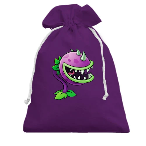 Подарочный мешочек, Фиолетовый, Plants vs. Zombies