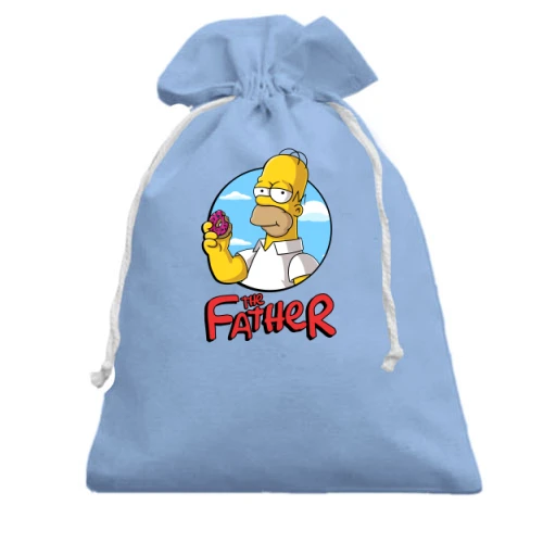 Подарунковий мішечок, Блакитний, The Father (Сімпсони)
