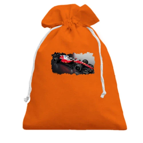 Подарочный мешочек, оранжевый, Ferrari F1