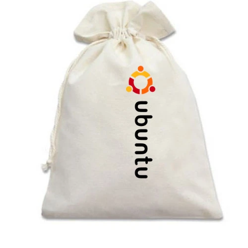 Подарунковий мішечок ubuntu. Men.