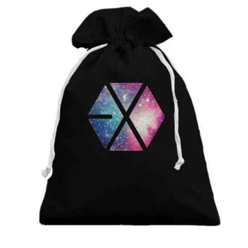 Подарочный мешочек EXO (космос)