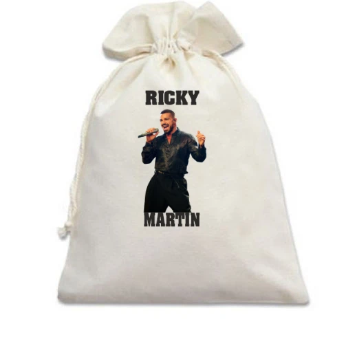 Подарочный мешочек Ricky Martin - livin' la vida loca