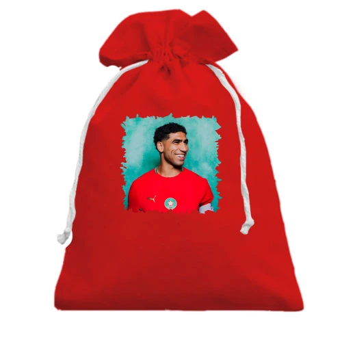 Подарунковий мішечок, Червоний, Achraf Hakimi