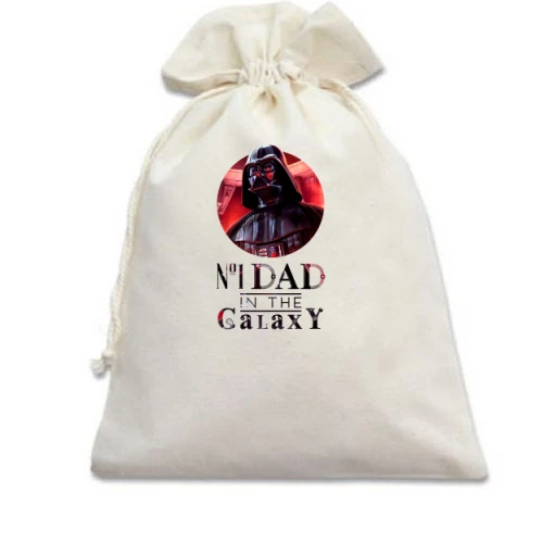 Подарунковий мішечок №1 dad in the galaxy