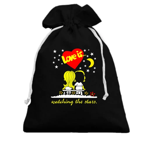 Подарунковий мішечок Love is ... (3)