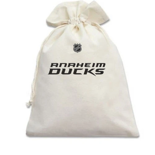 Подарунковий мішечок, білий, Anaheim Ducks 2