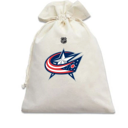 Подарунковий мішечок, блакитний, Columbus Blue Jacket