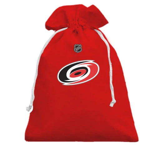 Подарунковий мішечок, червоний, Carolina Hurricanes