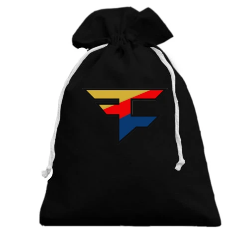 Подарочный мешочек, Черный, FaZe Clan