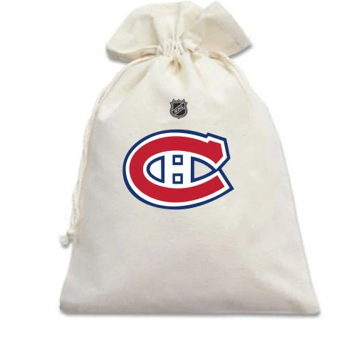Подарочный мешочек, белый, Montreal Canadiens