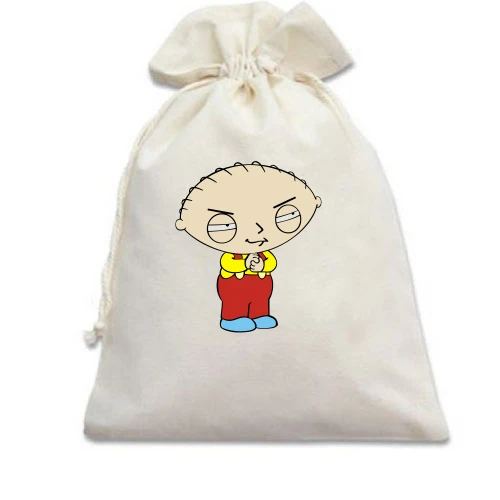 Подарунковий мішечок, білий, Family guy (15)