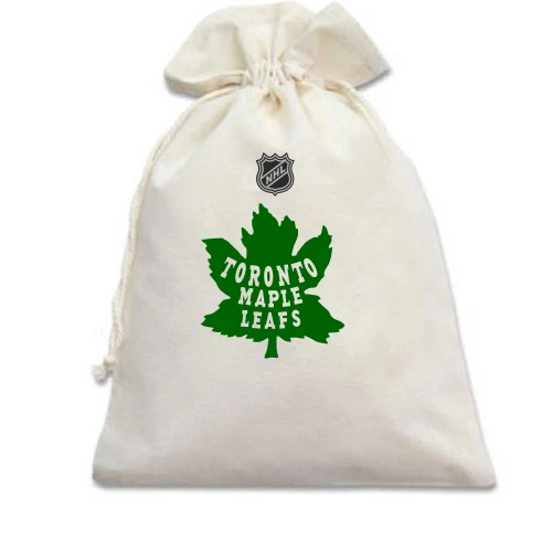 Подарунковий мішечок, білий, Toronto Maple Leafs