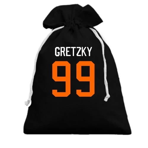 Подарочный мешочек, черный, Wayne Gretzky