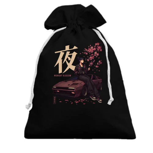 Подарочный мешочек Midnight blossom
