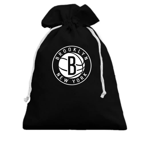 Подарунковий мішечок, чорний, Brooklyn Nets (2)