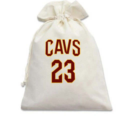 Подарунковий мішечок, білий, Cleveland Cavaliers LeBron James