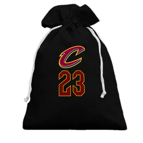 Подарунковий мішечок, Чорний, Cleveland Cavaliers LeBron James (2)