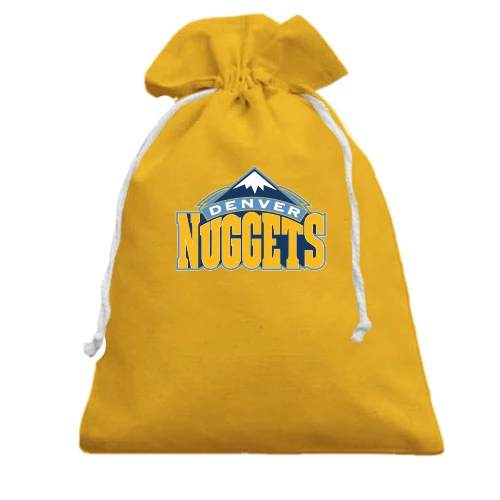 Подарунковий мішечок, жовтий, Denver Nuggets