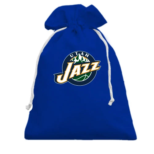 Подарунковий мішечок, блакитний, Utah Jazz