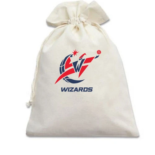 Подарунковий мішечок, білий, Washington Wizards