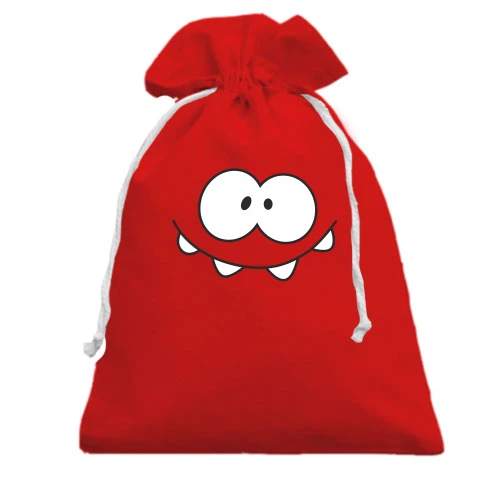 Подарунковий мішечок, Червоний, Cut the rope face