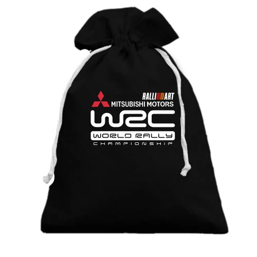 Подарочный мешочек, Черный, Mitsubishi wrc