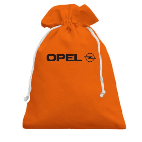 Подарочный мешочек, оранжевый, Opel
