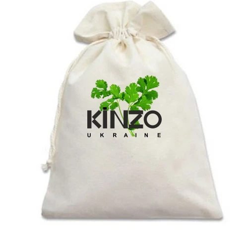 Подарочный мешочек, Белый, KINZO